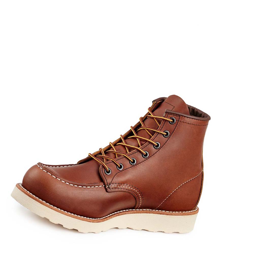 Red Wing Traction Tred 6-inch Soft Toe Men's Work Boots Brown | ZA 79SGL